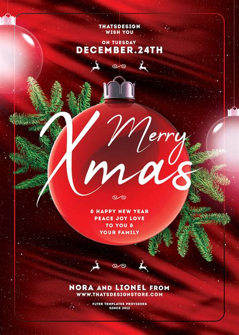 Christmas Flyers Templates Free