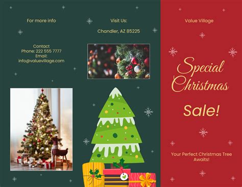 Christmas Leaflet Template