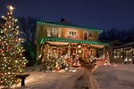 Christmas Lights Outdoor Displays in Homes