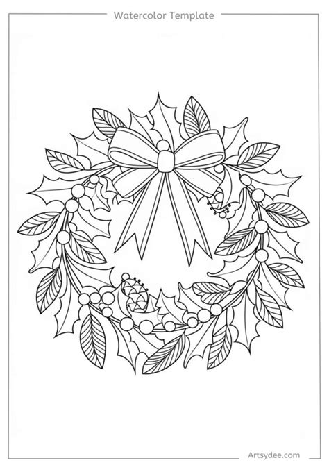 Christmas Painting Templates