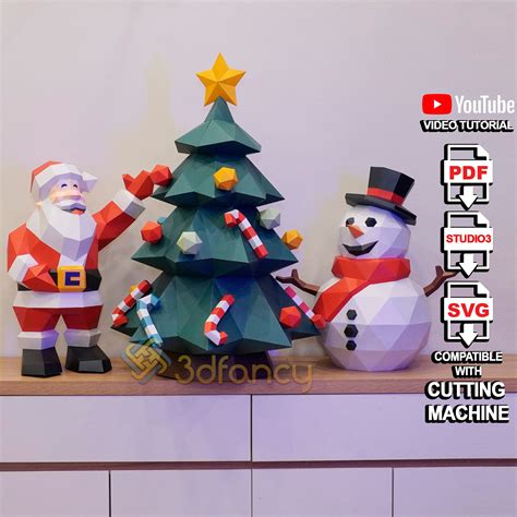 Christmas Papercraft Templates