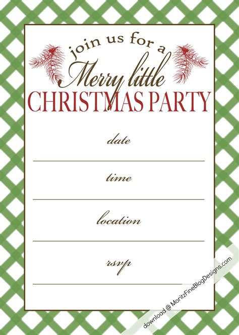Christmas Party Templates