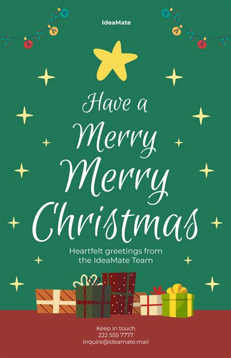 Christmas Poster Printable