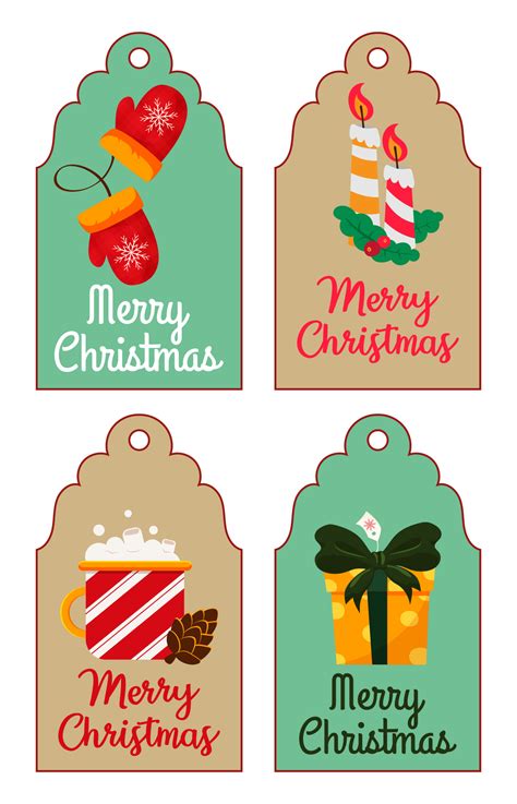 Christmas Tags Templates