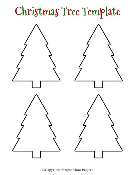 Christmas Tree Templates