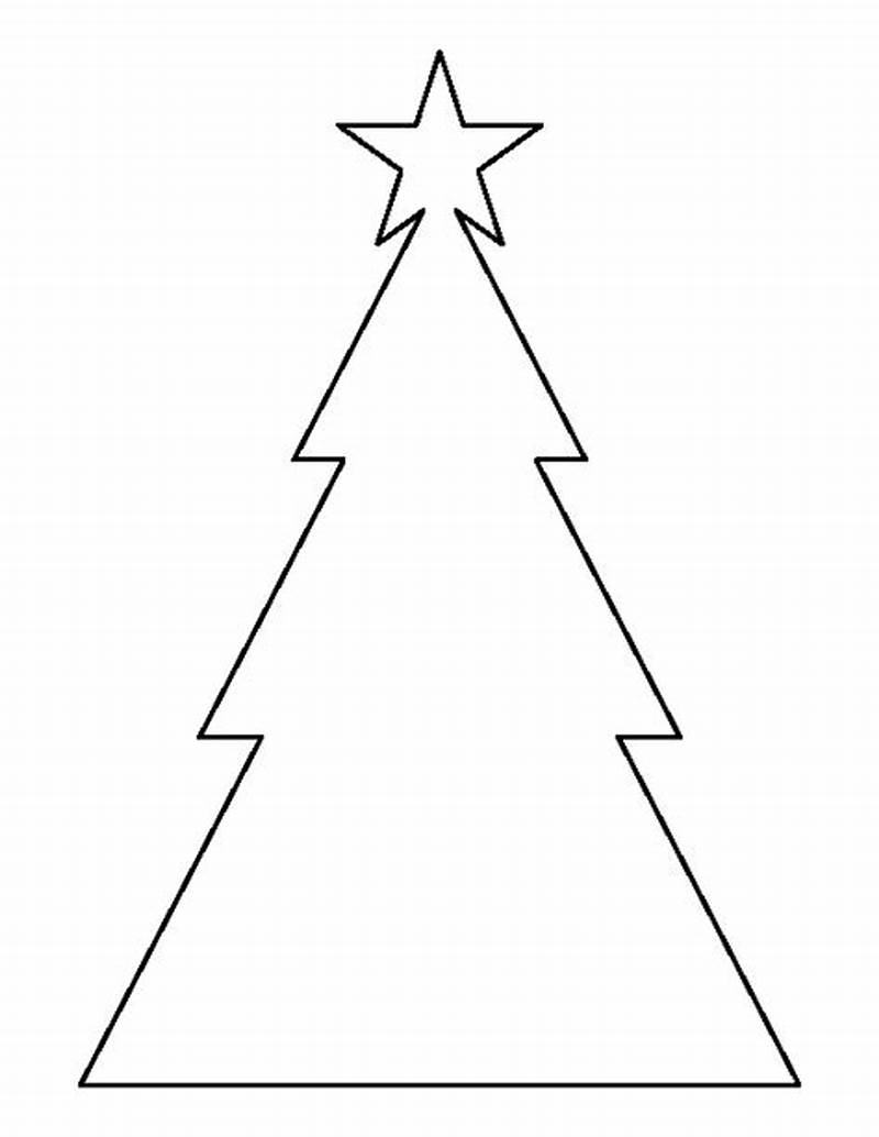 Christmas Tree Triangle Pattern