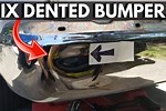 Chrome Bumper Dent Fix