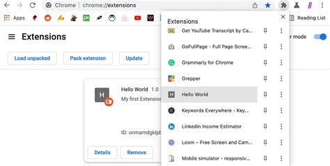 Chrome Extensions