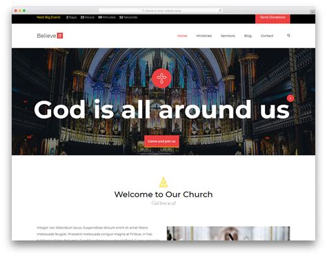 Church Web Site Templates