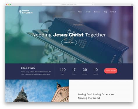 Church Web Templates Free Download