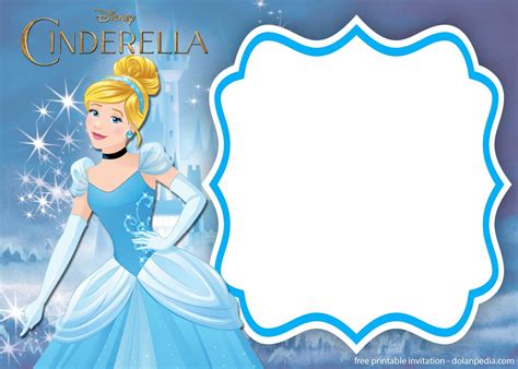 Cinderella Party Invitation Free Printable
