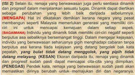 Ciri-Ciri Sesuatu yang Progresif