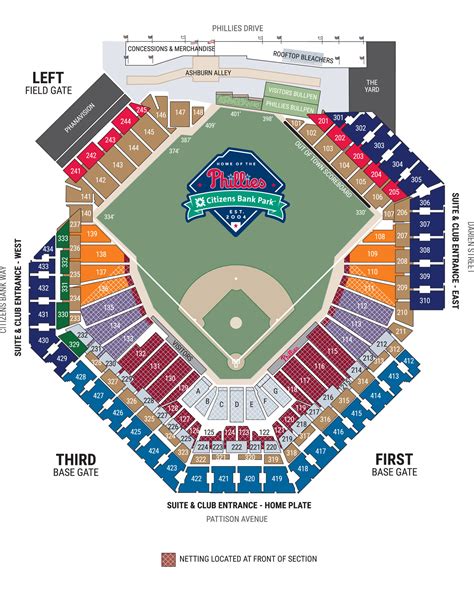 Citizen Bank Park Seating Chart