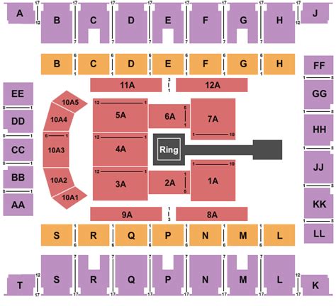 Civic Coliseum Seating Chart