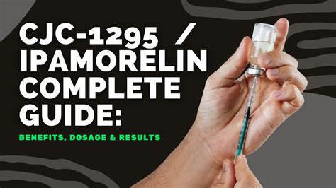 Cjc 1295 Ipamorelin Dosage Chart