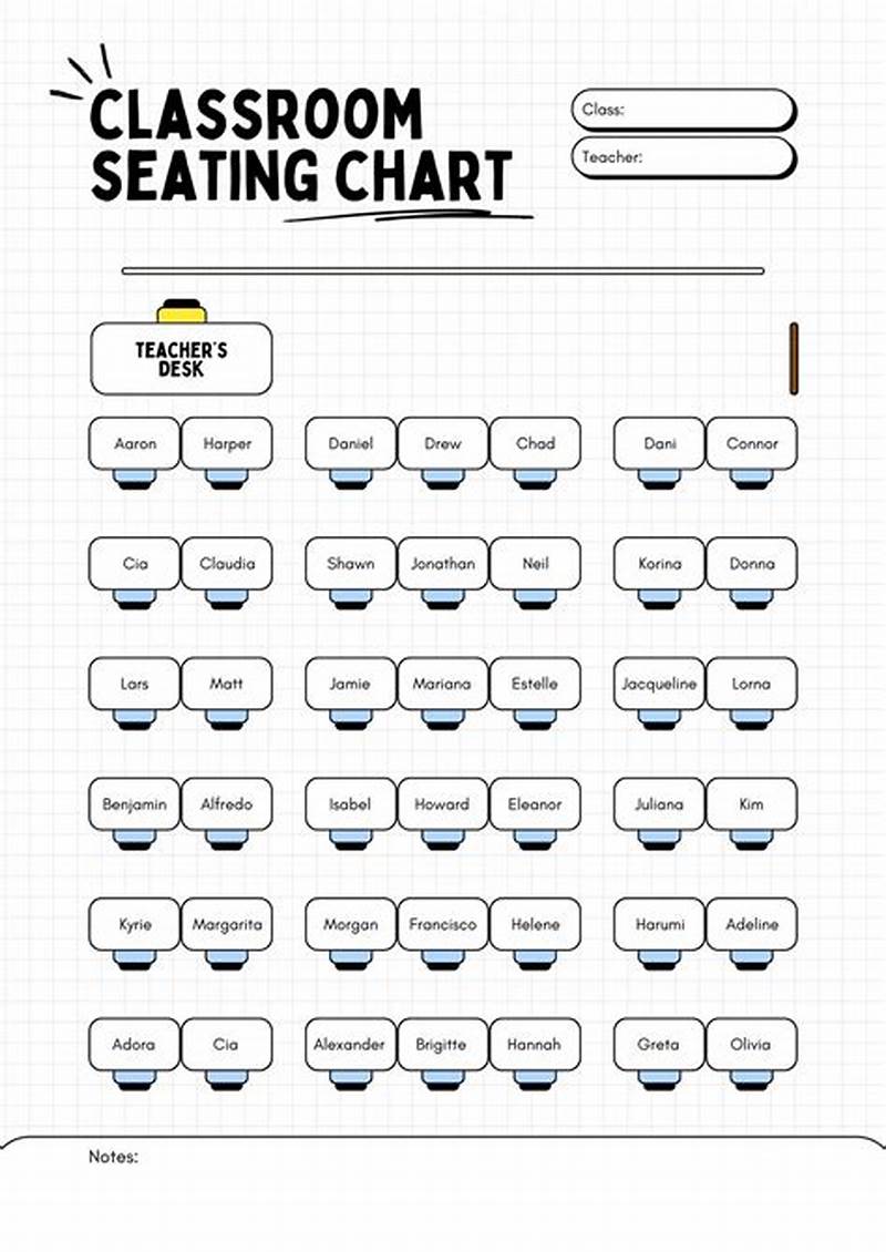 Class Seating Chart Generator