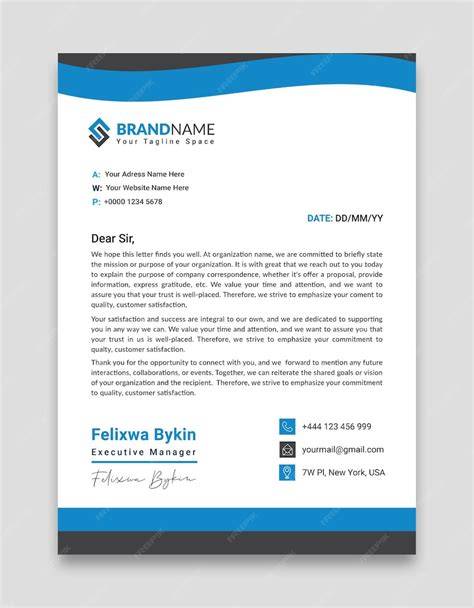 Classic Letterhead Design