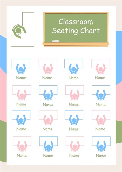 Classroom Seating Chart Template Google Docs