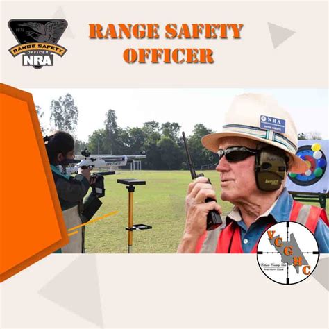 Classroom training for Range Safety Officer