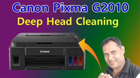 Membersihkan print head printer canon g2010 secara fisik
