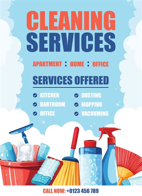 Cleaning Service Template Flyer