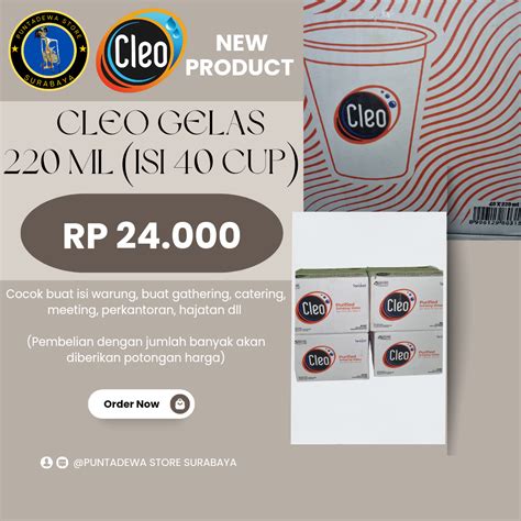 Cleo Gelas Keuntungan