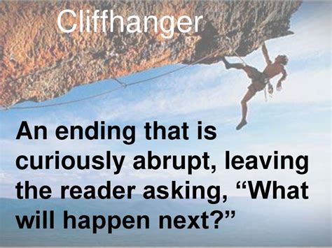 Cliffhanger Ending