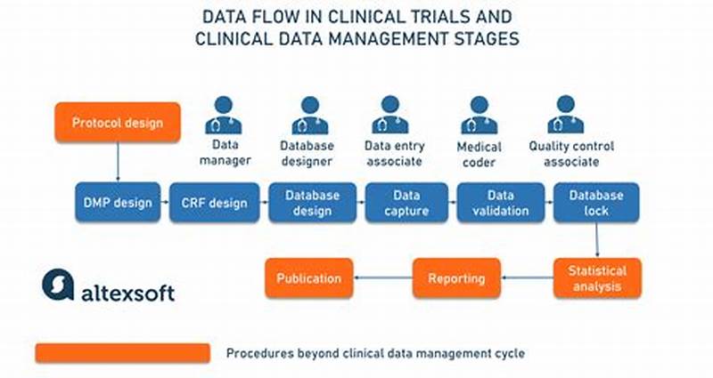 Clinical Data Management Process Flow Chart
