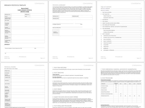 Clinical Trial Protocol Template