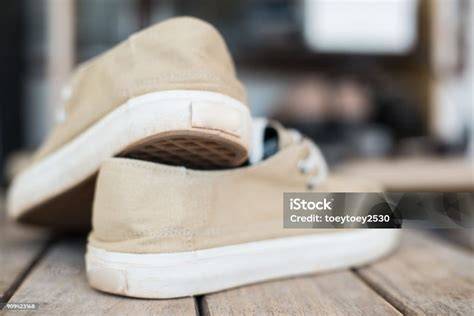 Close up of sneakers