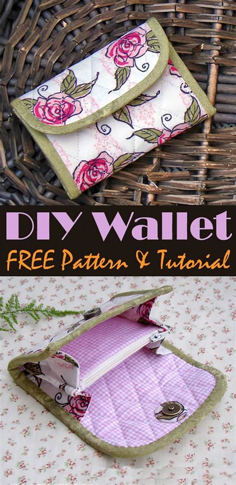 Cloth Wallet Pattern