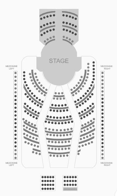 Club Fugazi Seating Chart