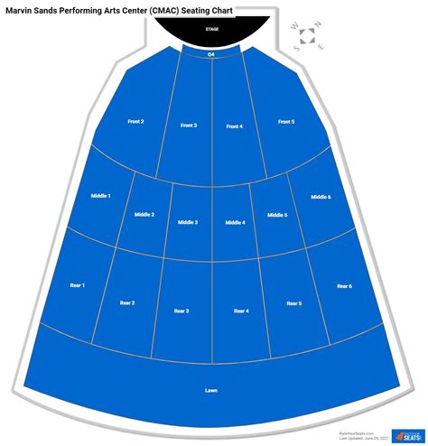 Cmac Seating Chart Numbers