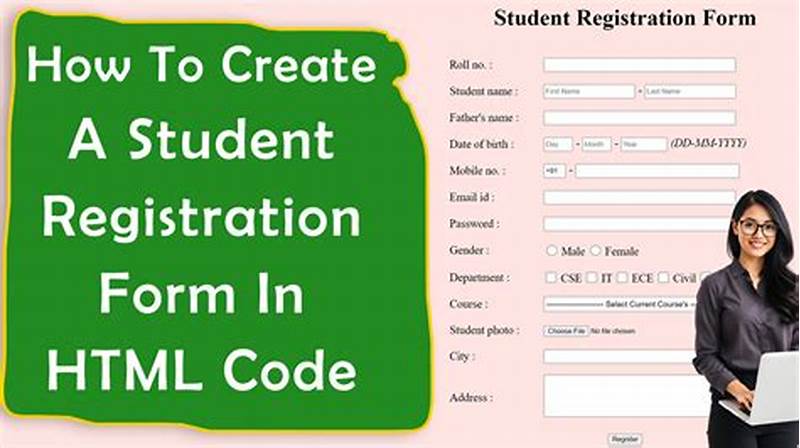 Code Of Registration Form In Html