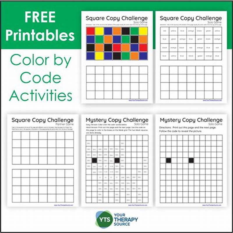 Coding Coloring Sheets