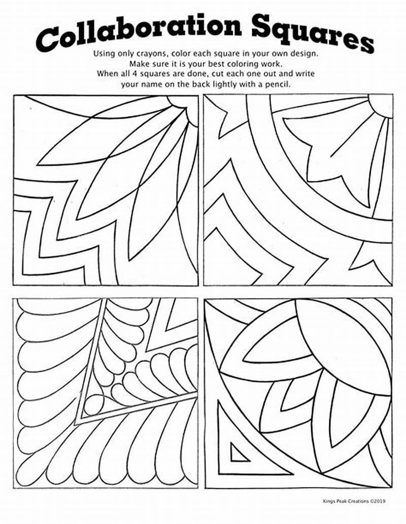 Collaborative Mural Printable