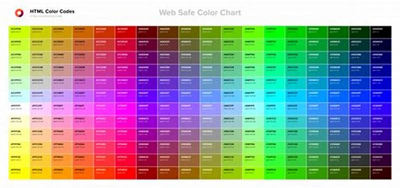 Color Chart In Html