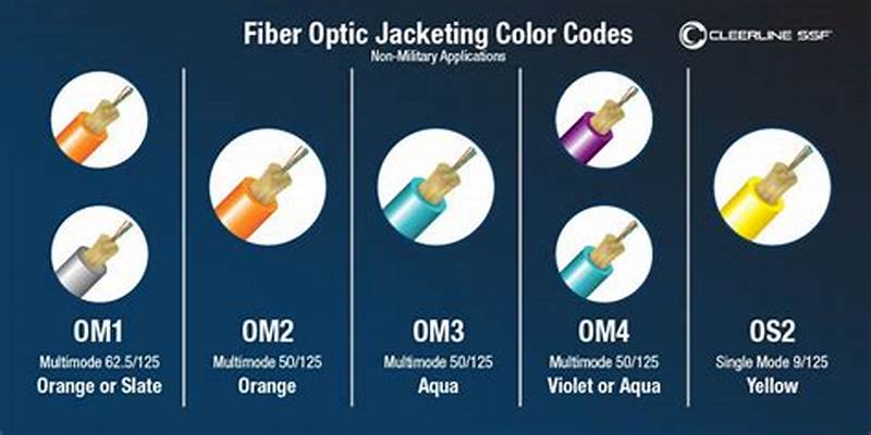 Color Code Fiber Optic Cable Types Chart