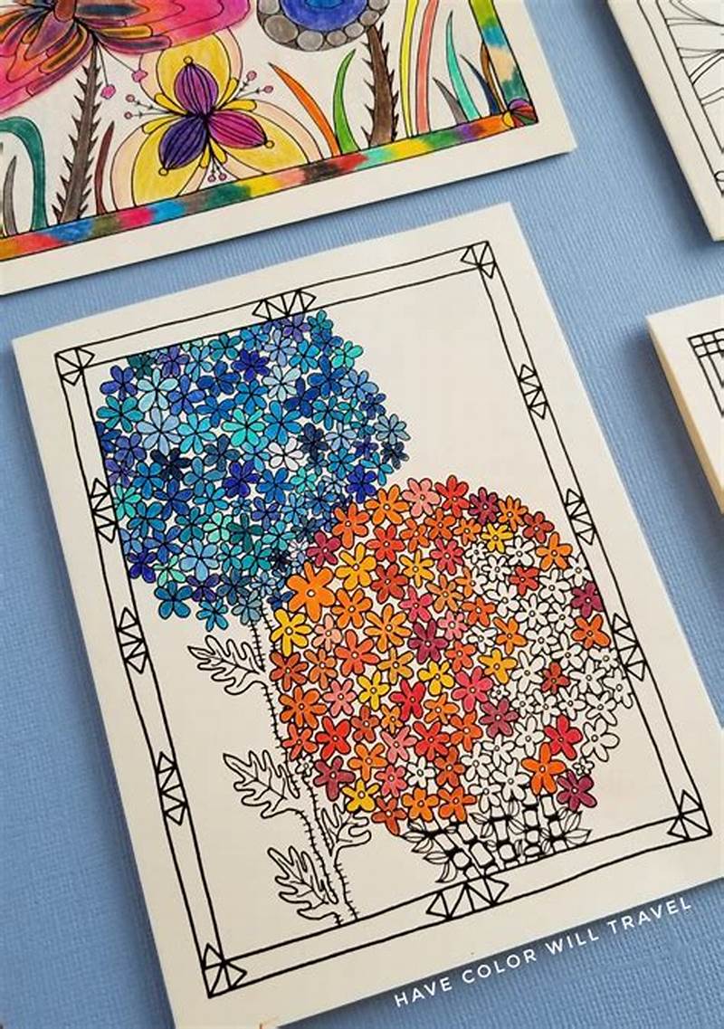 Color Schemes For Coloring Books