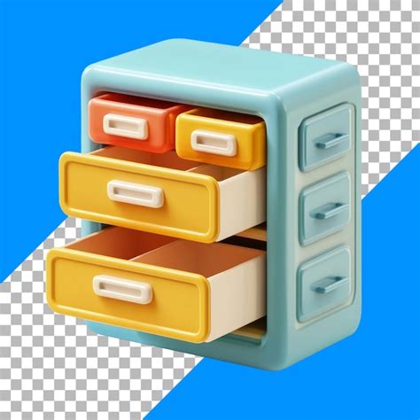 Colorful Plastic Drawer Organizer