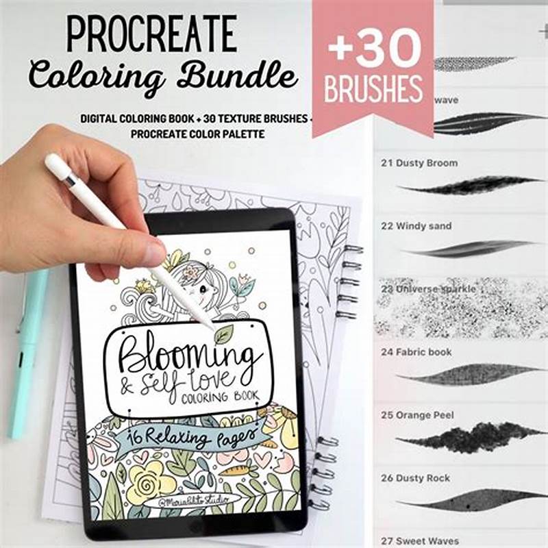 Coloring Book For Procreate