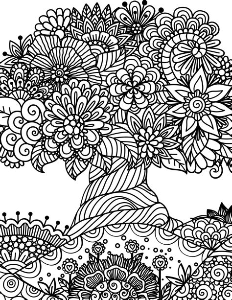 Coloring Page Adult Printable
