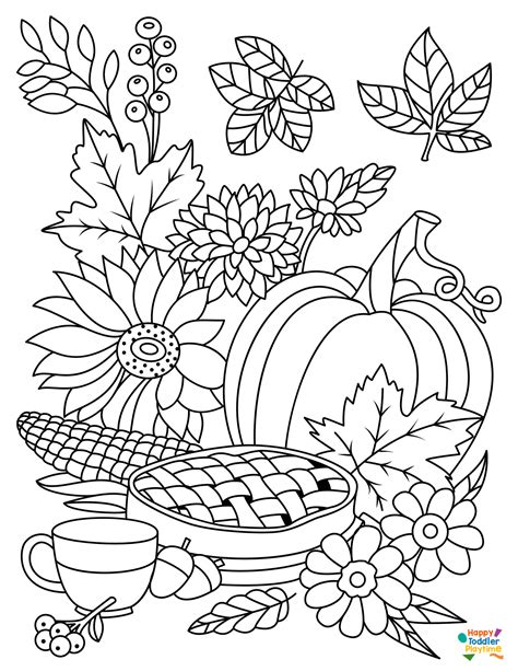 Coloring Pages Fall Printable