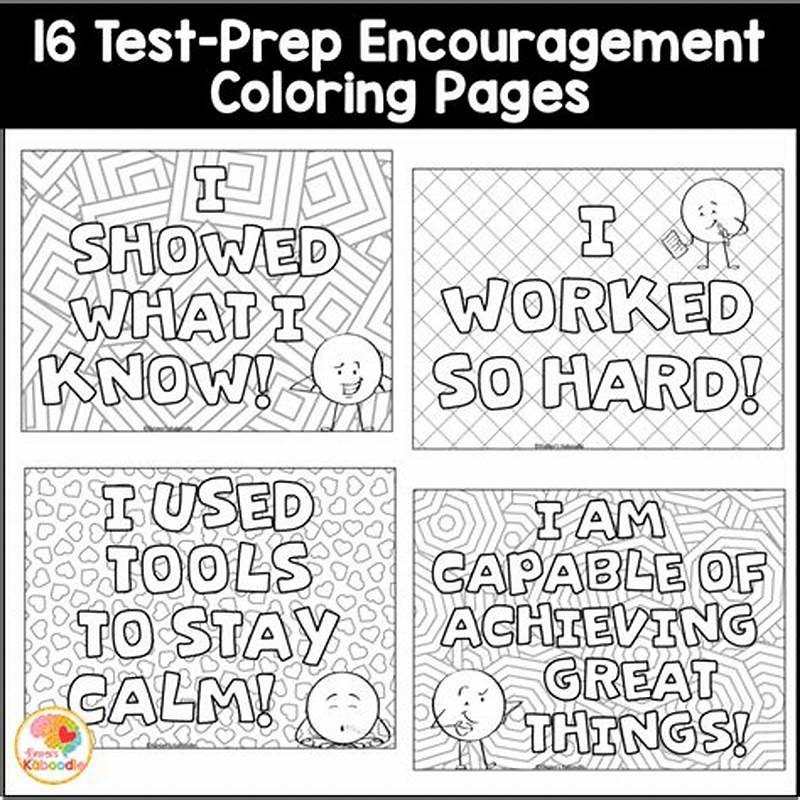 Coloring Pages For After State Testing