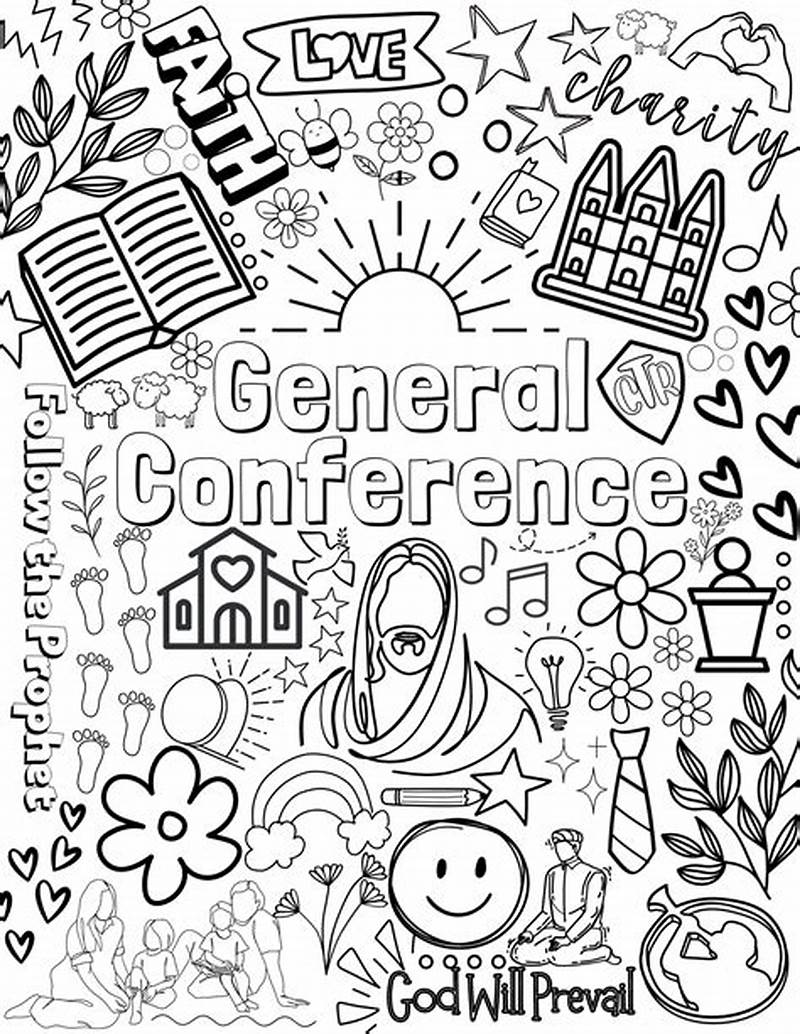 Coloring Pages For General Conference