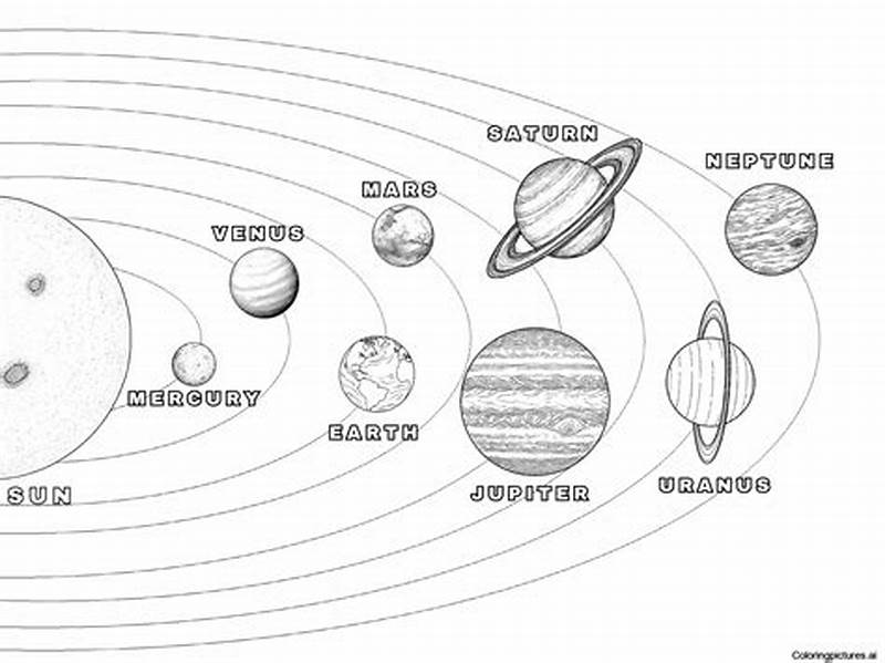 Coloring Pages For Solar System