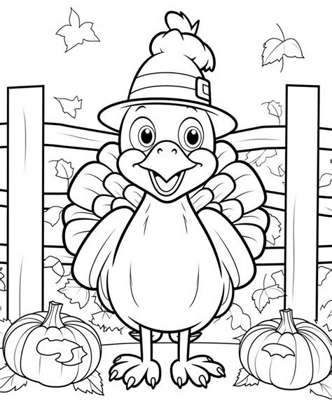 Coloring Pages Printable For Thanksgiving