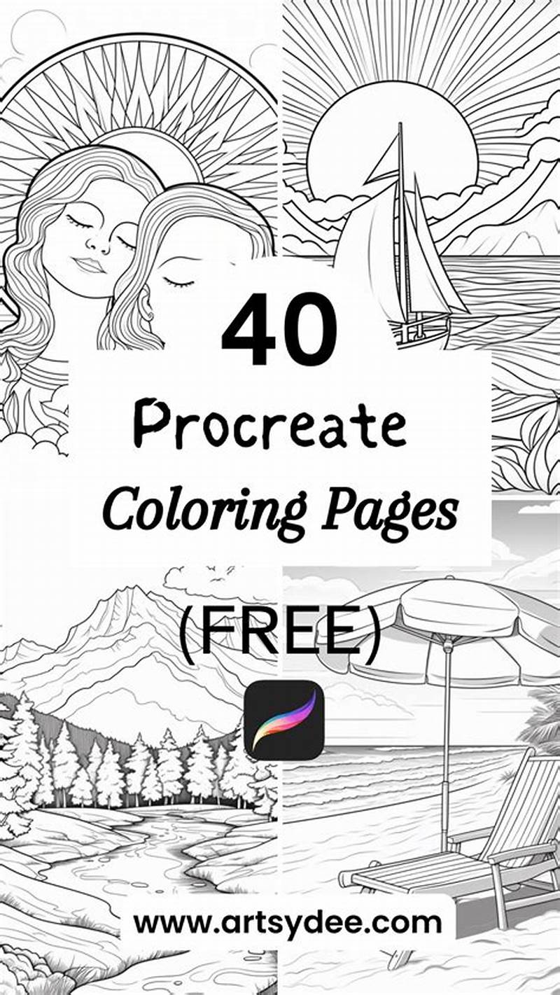 Coloring Pages Procreate