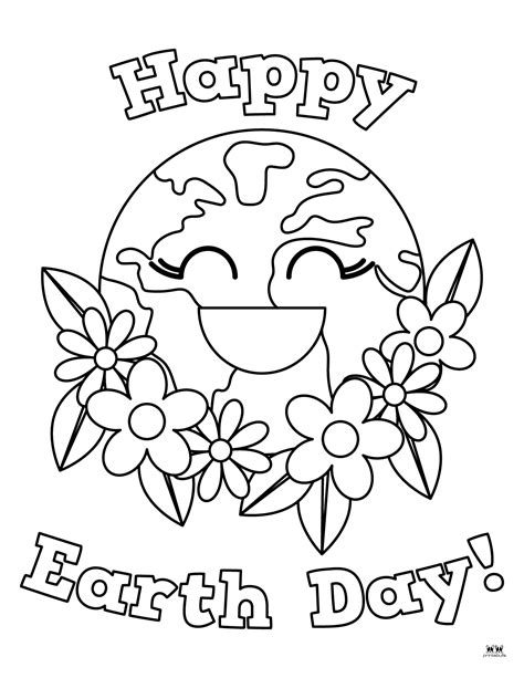 Coloring Sheets Earth Day Printables