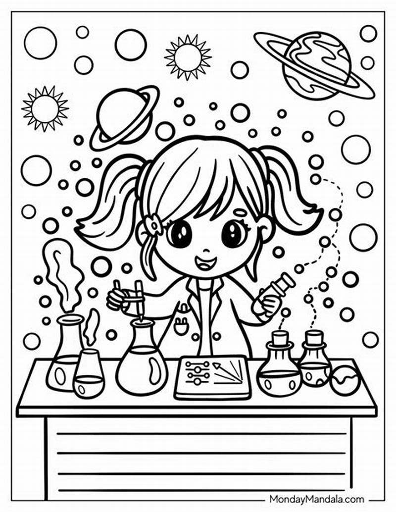 Coloring Sheets For Science